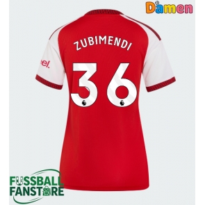 Arsenal Martin Zubimendi #36 Replik Heimtrikot Damen 2026-27 Kurzarm
